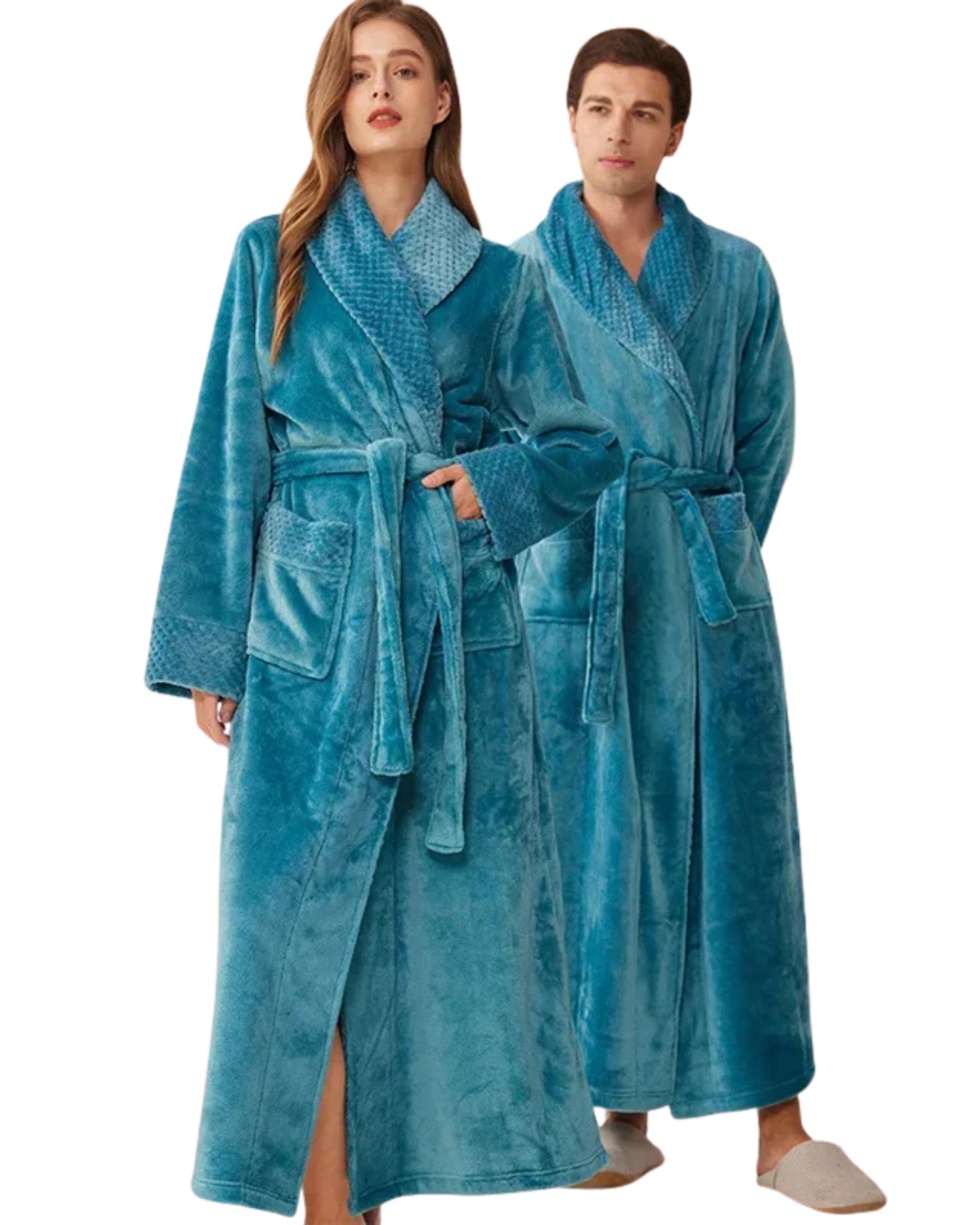 Peignoir Couple | Peignoir d'Or Turquoise / M