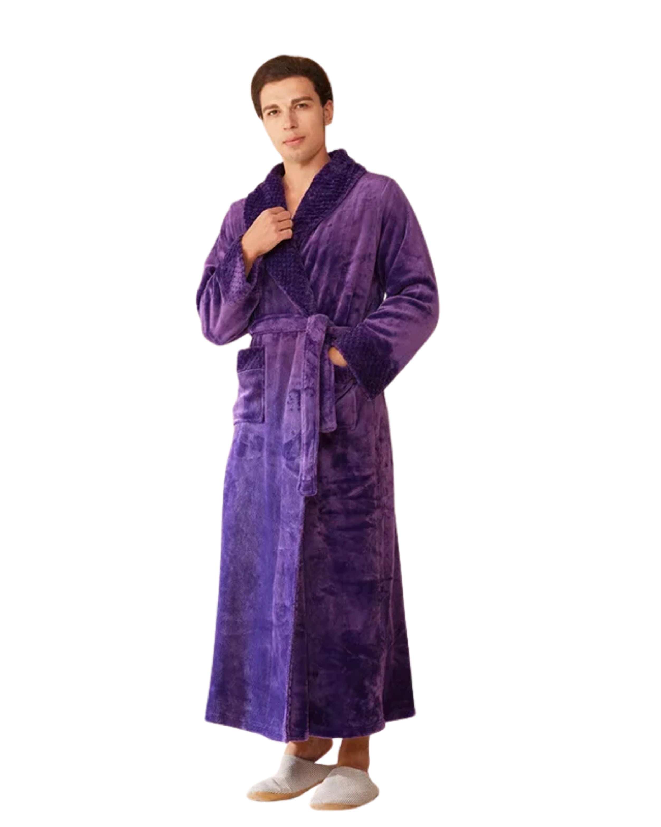 Peignoir Couple | Peignoir d'Or Violet / M