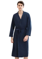 Peignoir Court Homme | Peignoir d'Or Bleu Marine / M