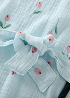 Peignoir de Bain Femme Manches Courtes | Peignoir d'Or