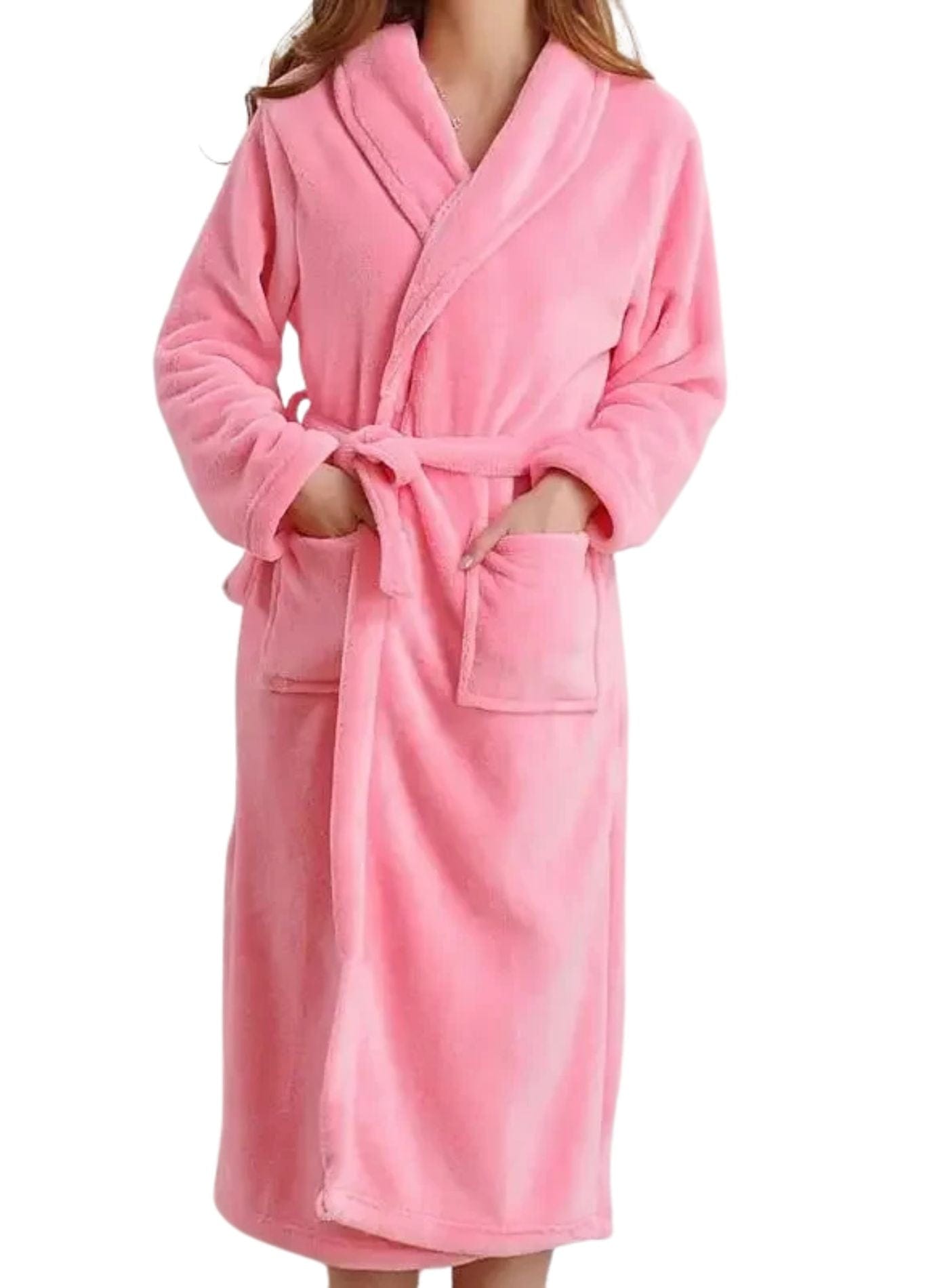 Peignoir de bain Femme Rose | Peignoir d'Or Luma / M