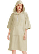 Peignoir de Plage Femme | Peignoir d'Or Beige / 110 x 75 cm