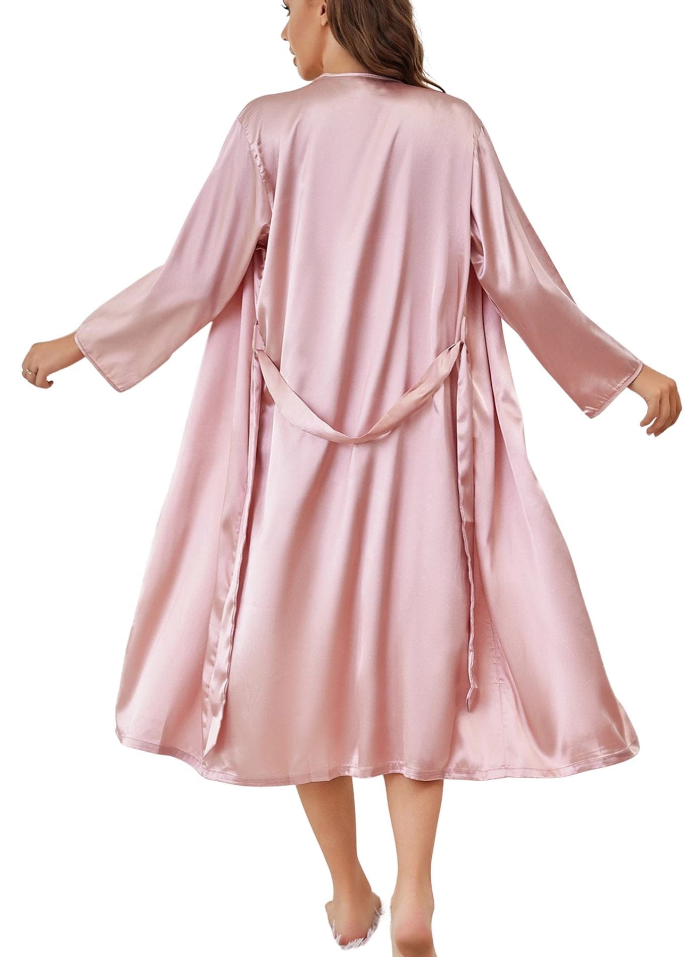 Peignoir en Satin pour Femme | Peignoir d'Or