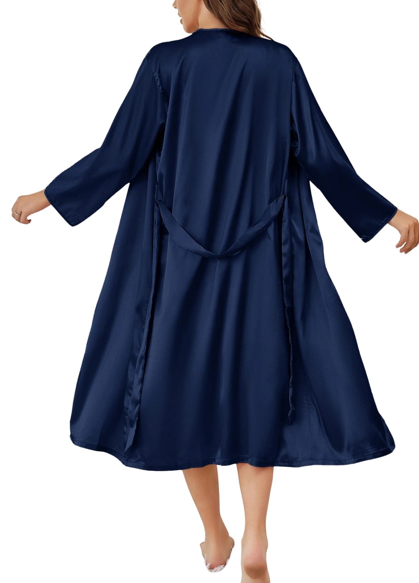 Peignoir en Satin pour Femme | Peignoir d'Or