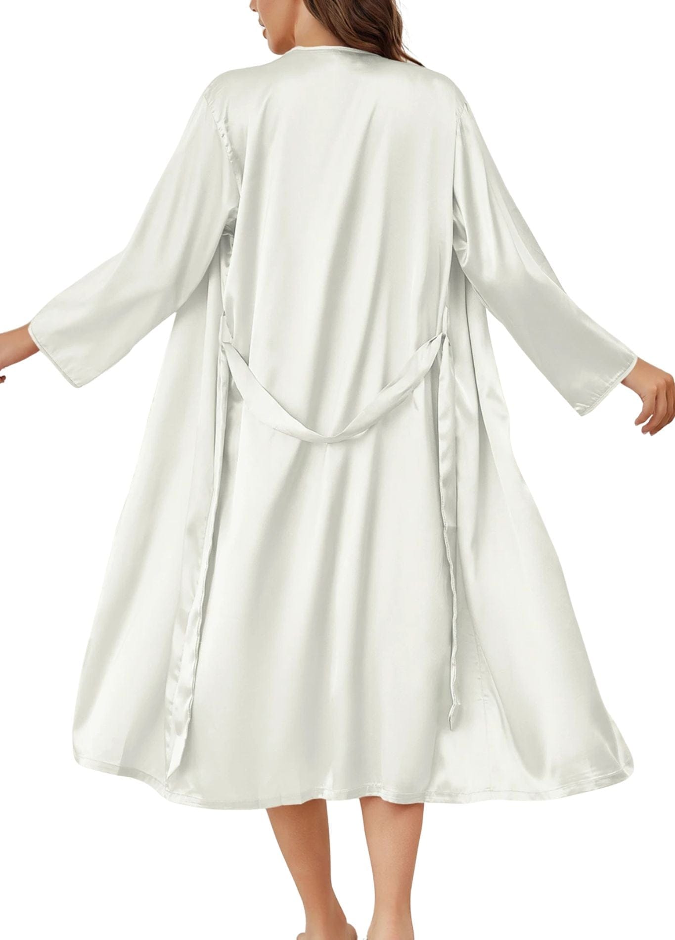 Peignoir en Satin pour Femme | Peignoir d'Or