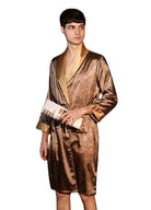 Peignoir en Soie Homme | Peignoir d'Or