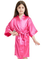 Peignoir Enfant Fille | Peignoir d'Or Rose Fuchsia / 4A (90 - 100 cm)