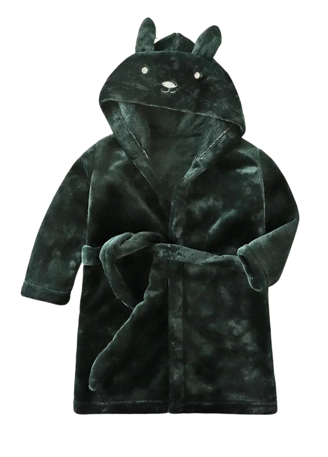 Peignoir Éponge Enfant | Peignoir d'Or Vert / 2 - 3 ans (85 - 95 cm)