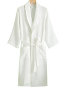 Peignoir Femme 100 Coton | Peignoir d'Or Blanc / M