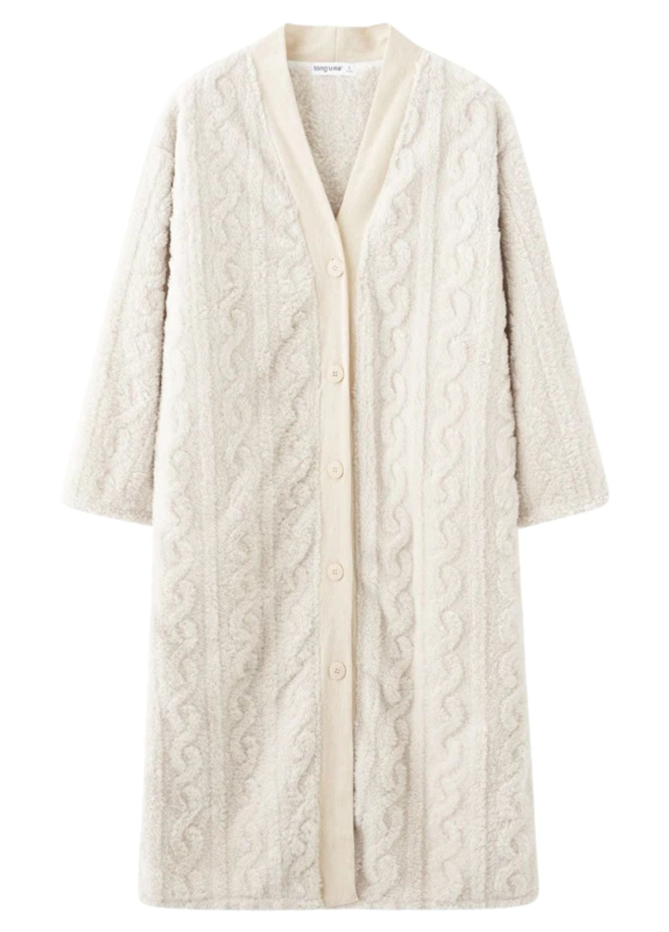 Peignoir Femme Boutonné Devant | Peignoir d'Or