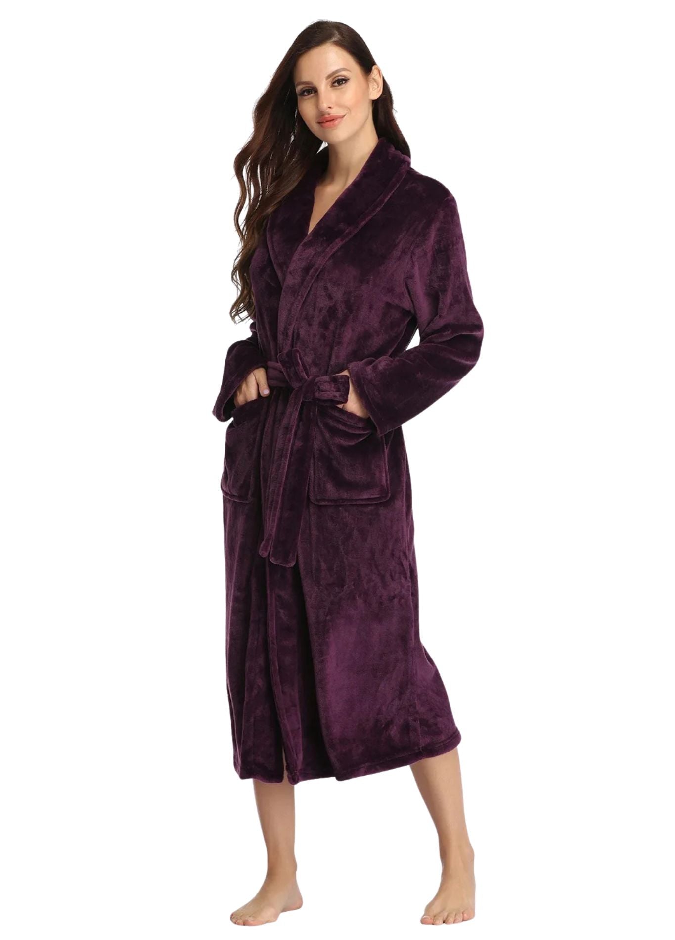 Peignoir Femme Douche | Peignoir d'Or S / Merlot Foncé