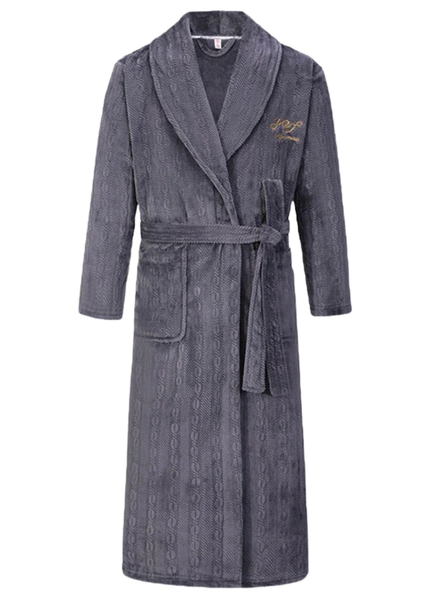 Peignoir Grande Taille pour Homme | Peignoir d'Or Majesté / L