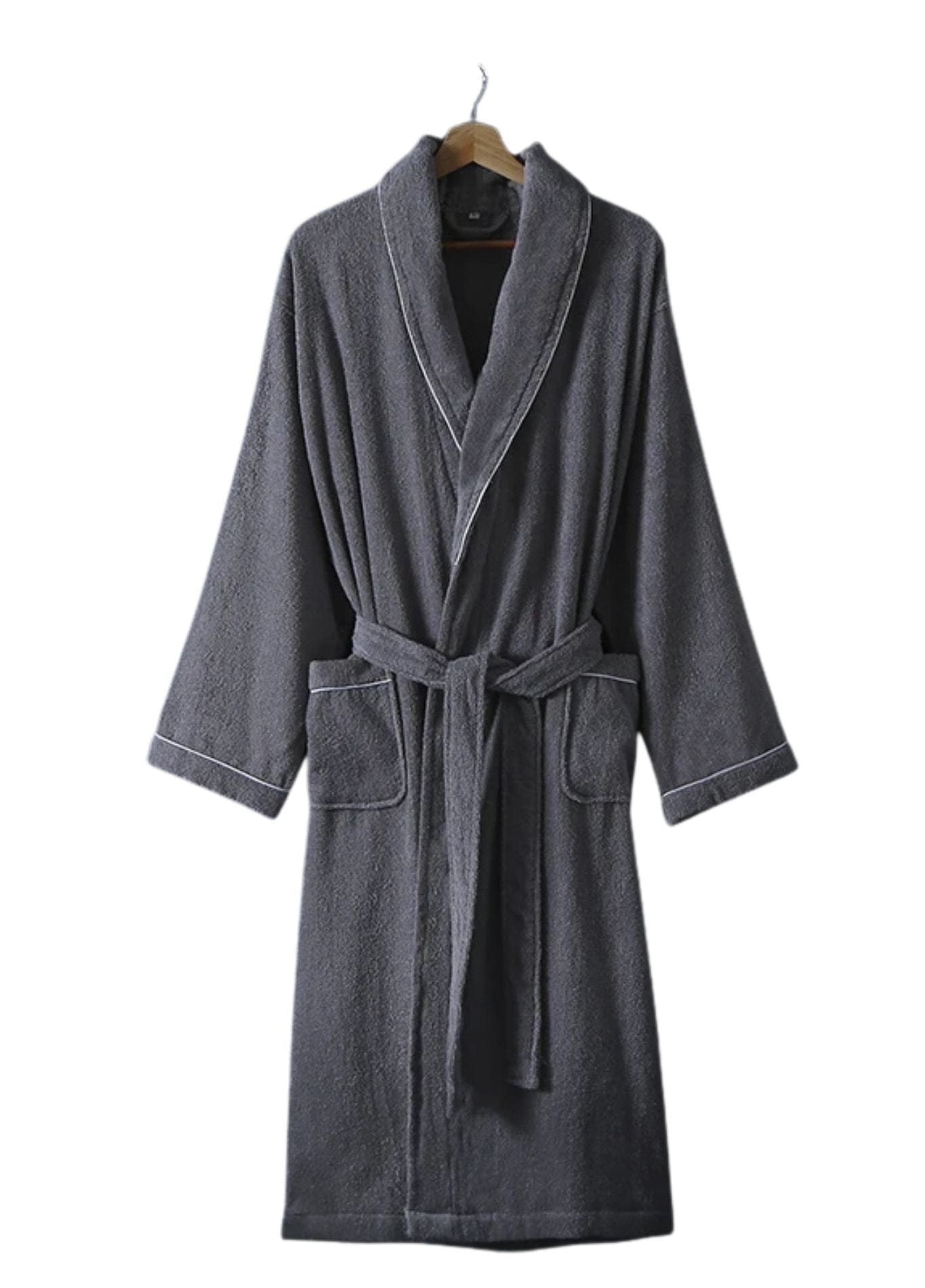 Peignoir Homme Blanc | Peignoir d'Or Gris / M