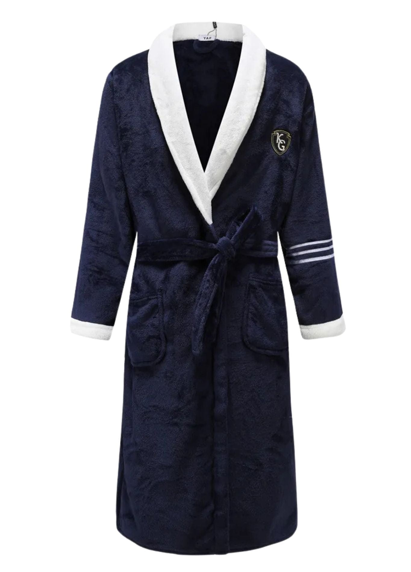 Peignoir Homme Bleu Marine | Peignoir d'Or Commandant Océanique / M