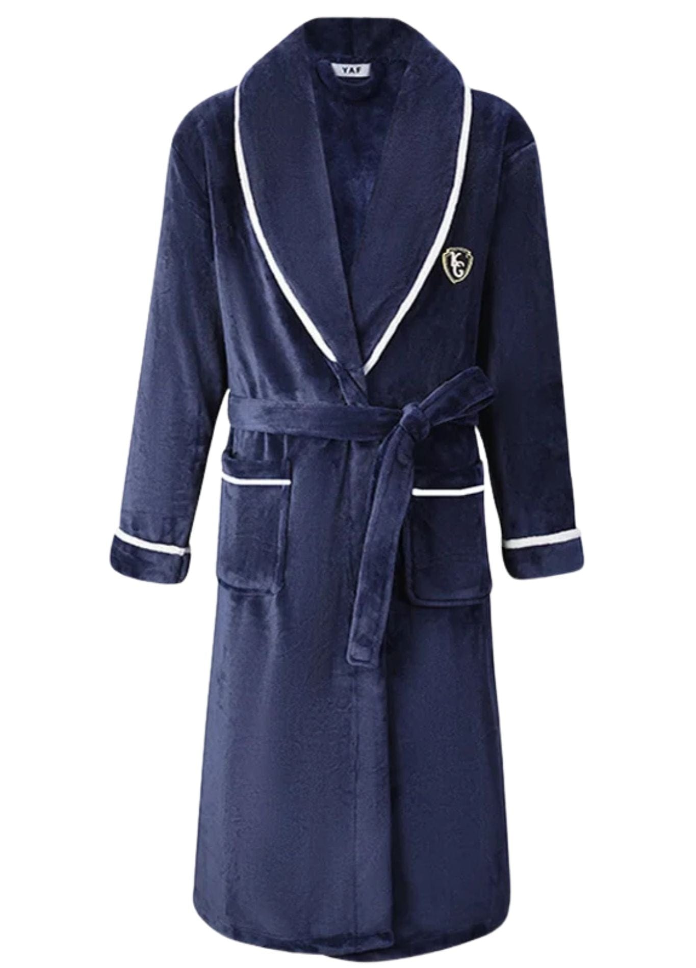 Peignoir Homme Bleu Marine | Peignoir d'Or Nuit Marine / M