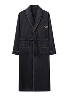 Peignoir Homme Été | Peignoir d'Or Noir Classique / L