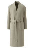 Peignoir Homme Nid d'Abeille | Peignoir d'Or Beige Sable / L