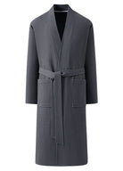Peignoir Homme Nid d'Abeille | Peignoir d'Or Gris / L