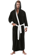 Peignoir Homme Noir | Peignoir d'Or Noir / S