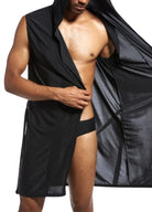 Peignoir Homme Sexy | Peignoir d'Or Noir / S