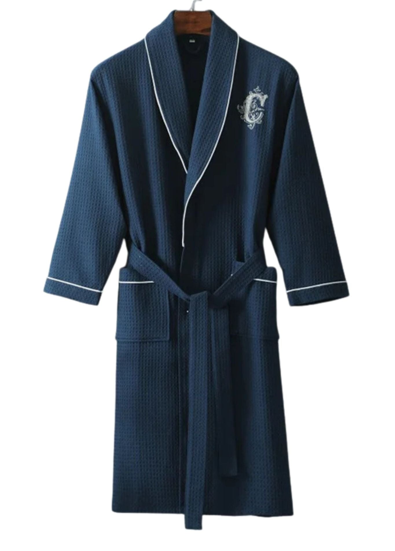 Peignoir Hôtel Luxe | Peignoir d'Or Bleu Marine / M (35 - 50 kg)