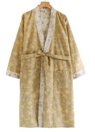 Peignoir Kimono Femme | Peignoir d'Or Miel Clair / M