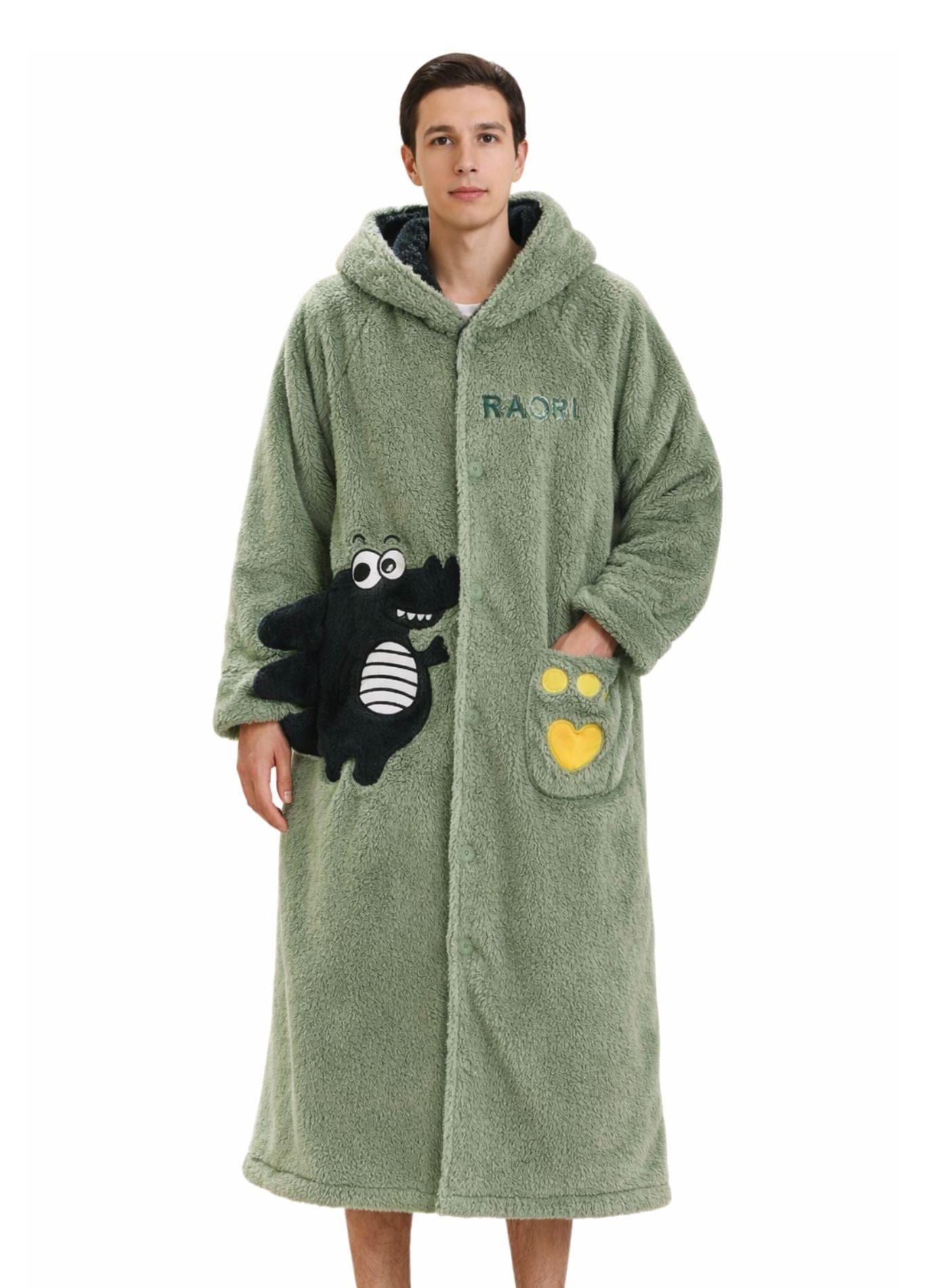 Peignoir Moelleux | Peignoir d'Or Crocodile Douceur / L : Longueur 165–170 cm