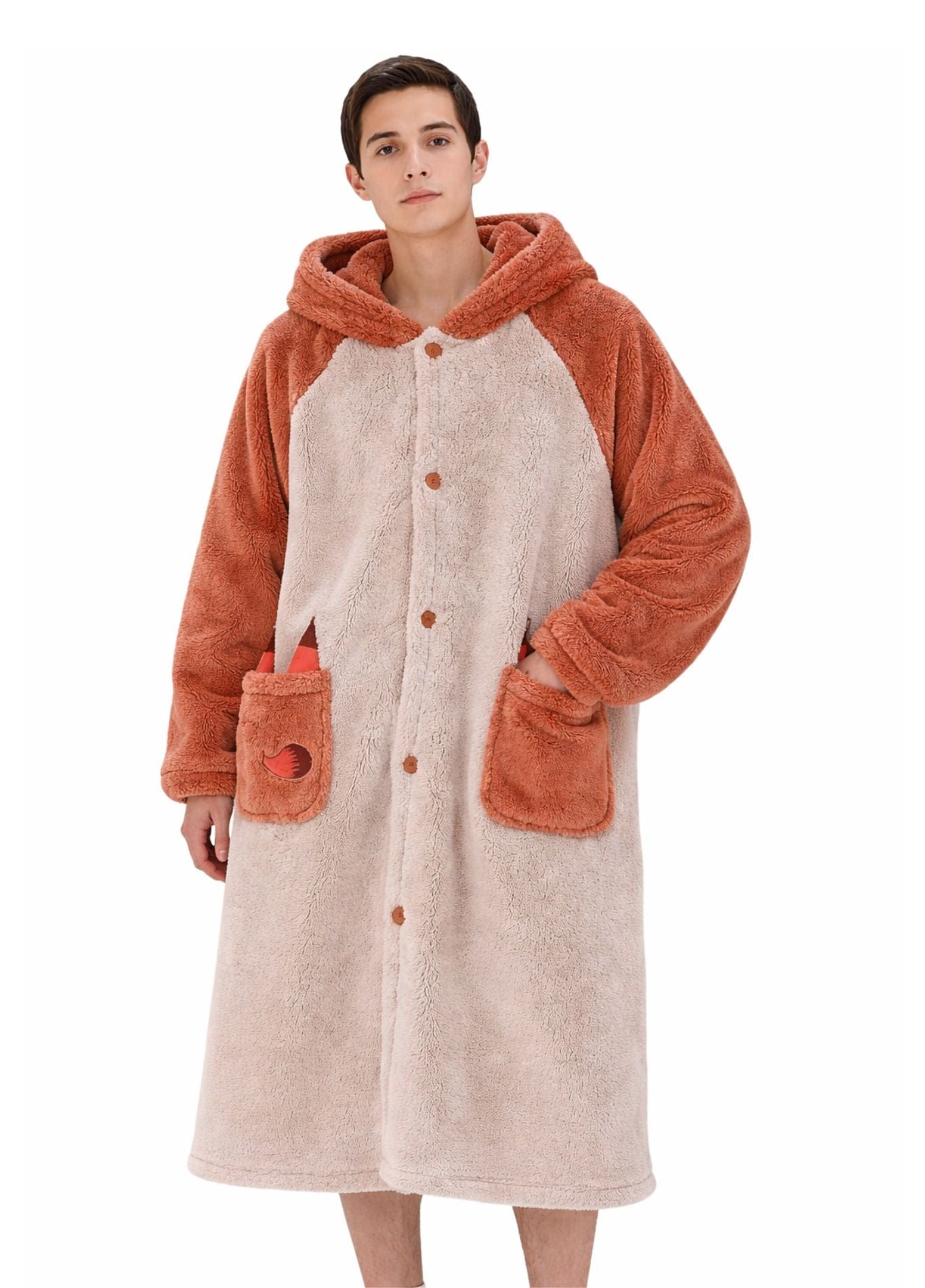 Peignoir Moelleux | Peignoir d'Or Renard Douillet / L : Longueur 165–170 cm