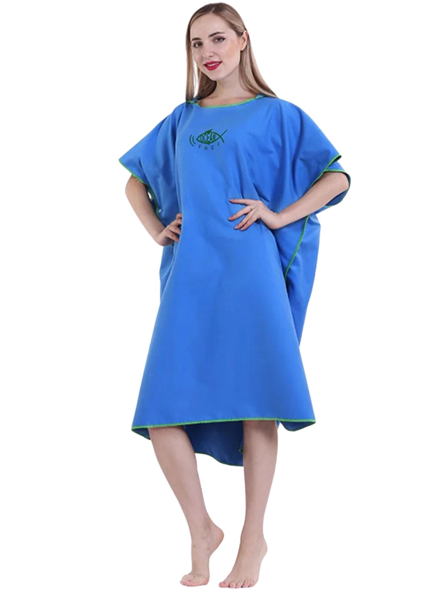 Peignoir Piscine | Peignoir d'Or Bleu