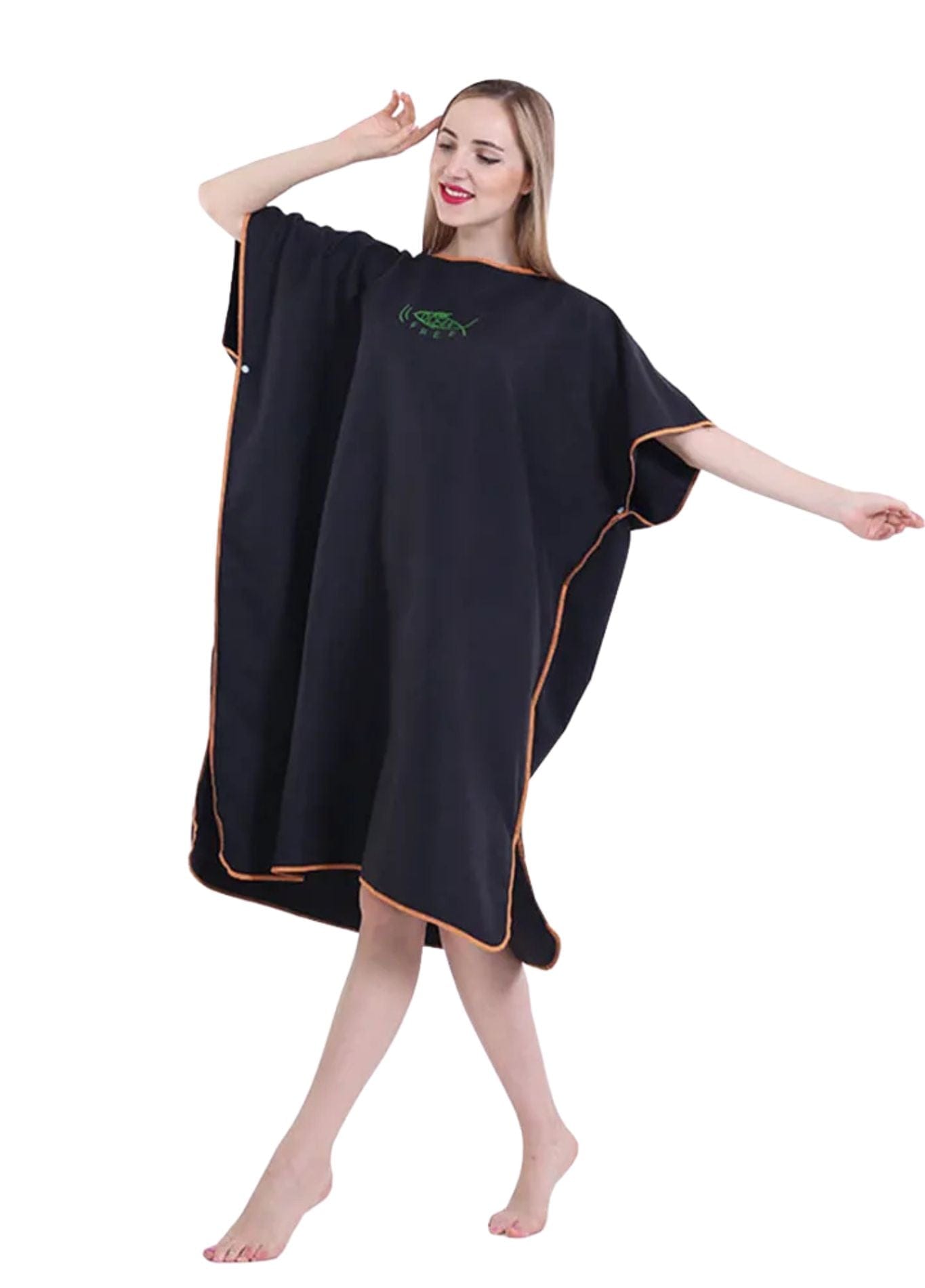 Peignoir Piscine | Peignoir d'Or Noir