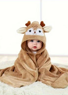 Peignoir Polaire Bébé | Peignoir d'Or Biche