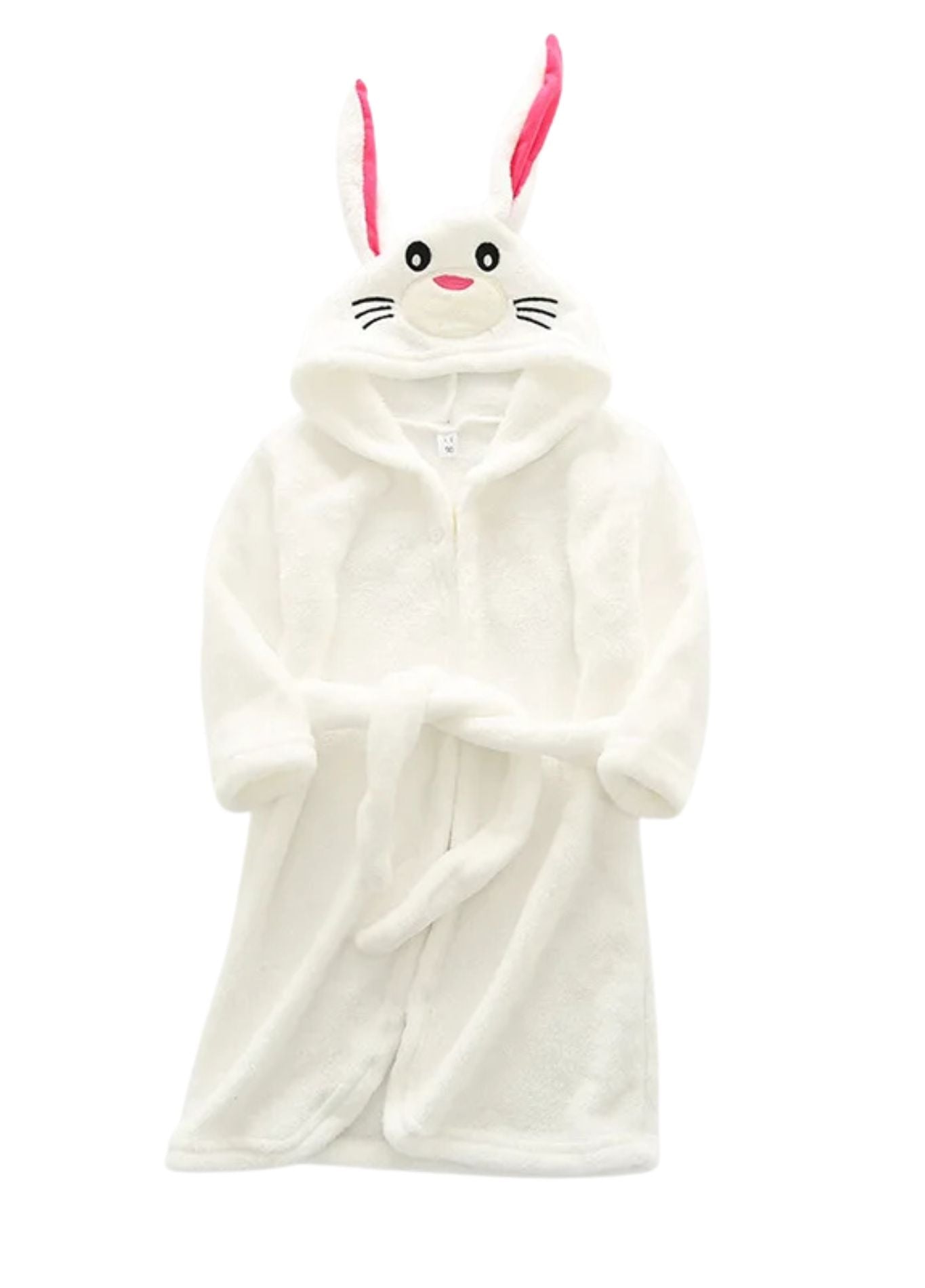 Peignoir Polaire Enfant | Peignoir d'Or Blanc / 18 - 24 mois (80 - 90 cm)