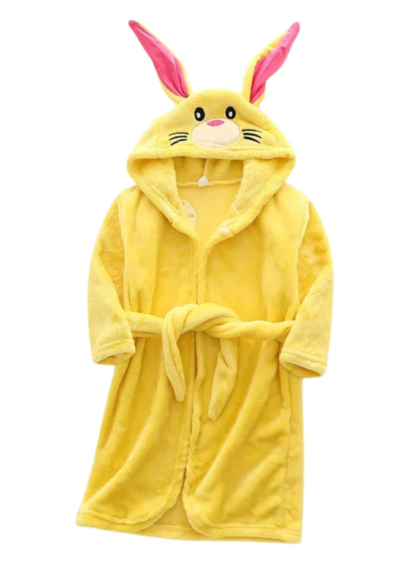 Peignoir Polaire Enfant | Peignoir d'Or Jaune / 18 - 24 mois (80 - 90 cm)