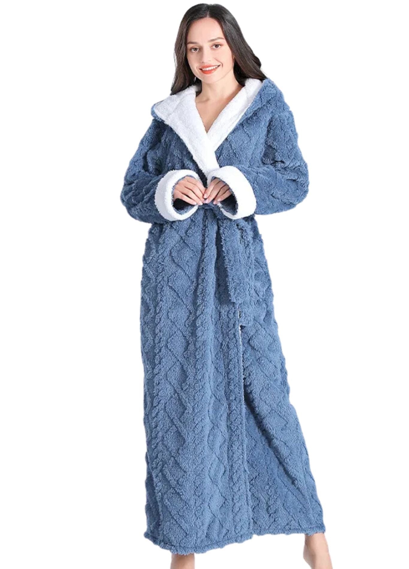 Peignoir Polaire | Peignoir d'Or Bleu / M