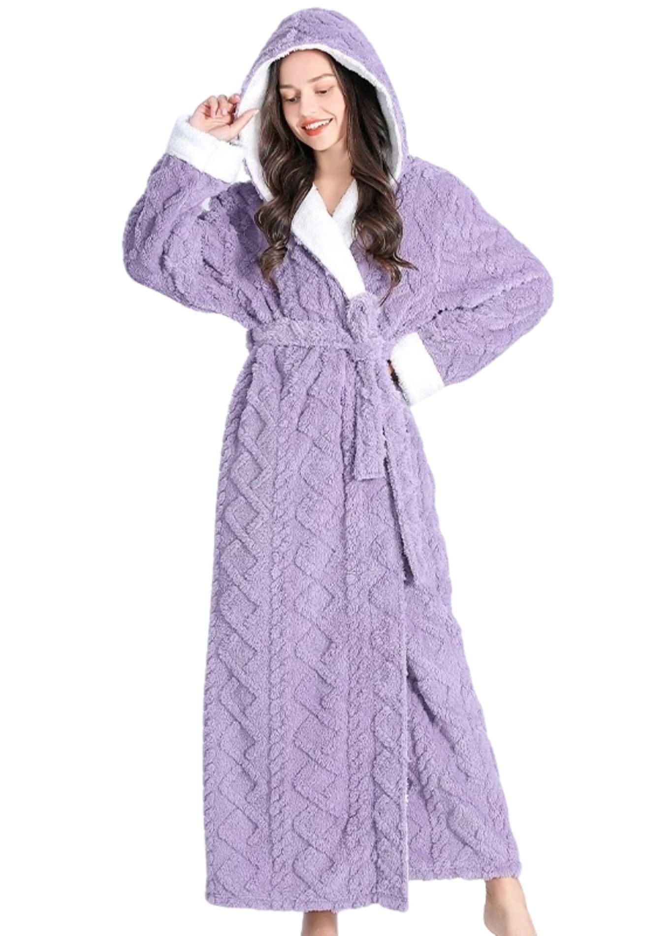 Peignoir Polaire | Peignoir d'Or Lavende / M