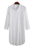 Peignoir pour Homme en Coton | Peignoir d'Or Blanc / M