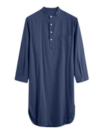 Peignoir pour Homme en Coton | Peignoir d'Or Bleu Marine / M