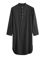 Peignoir pour Homme en Coton | Peignoir d'Or Noir / M