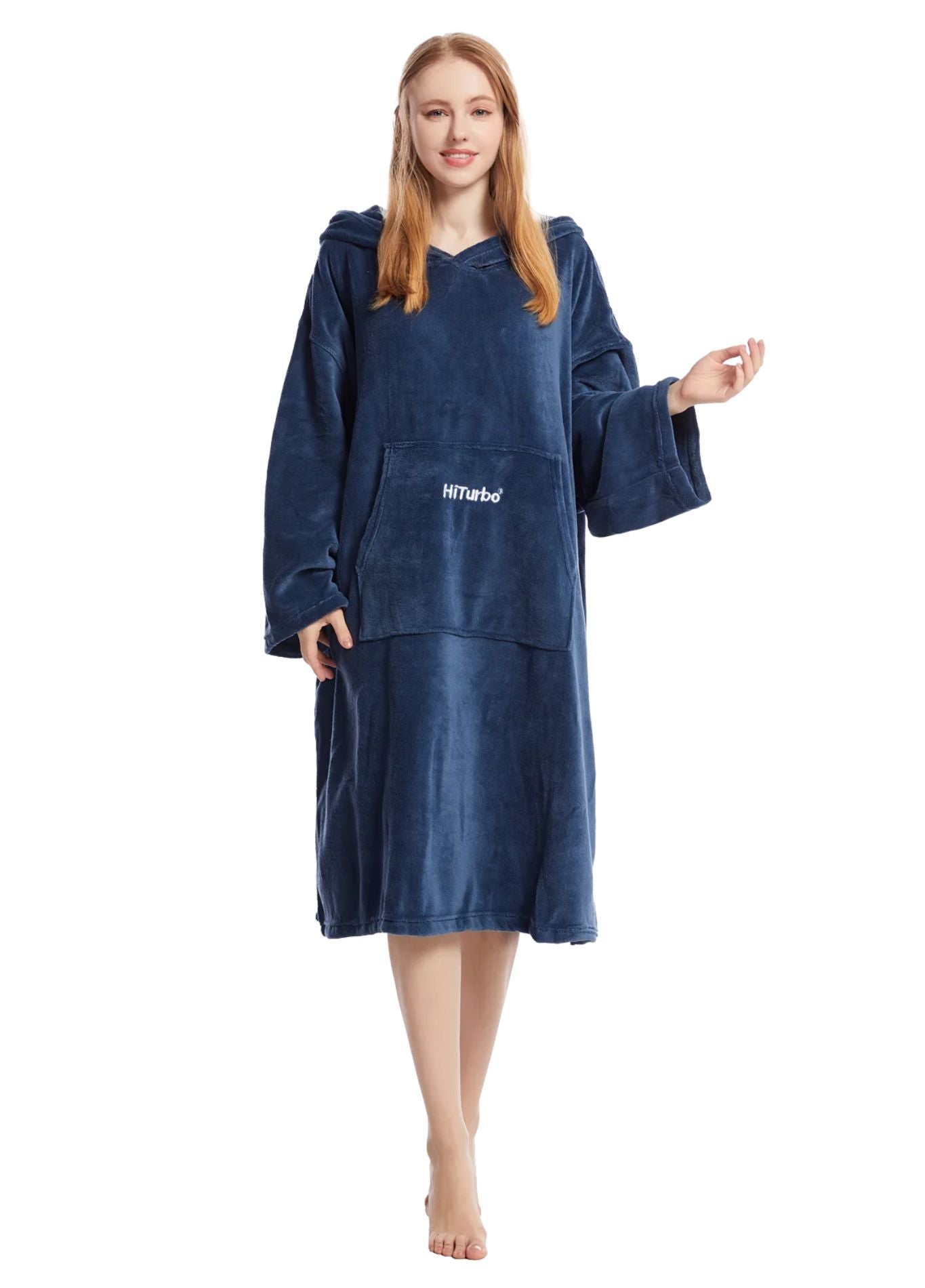 Peignoir Pour Piscine | Peignoir d'Or Bleu Marine