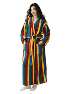 Peignoir Rayures | Peignoir d'Or Multicolore / M