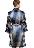 Peignoir Satin Homme Luxe | Peignoir d'Or