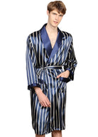 Peignoir Satin Homme Luxe | Peignoir d'Or