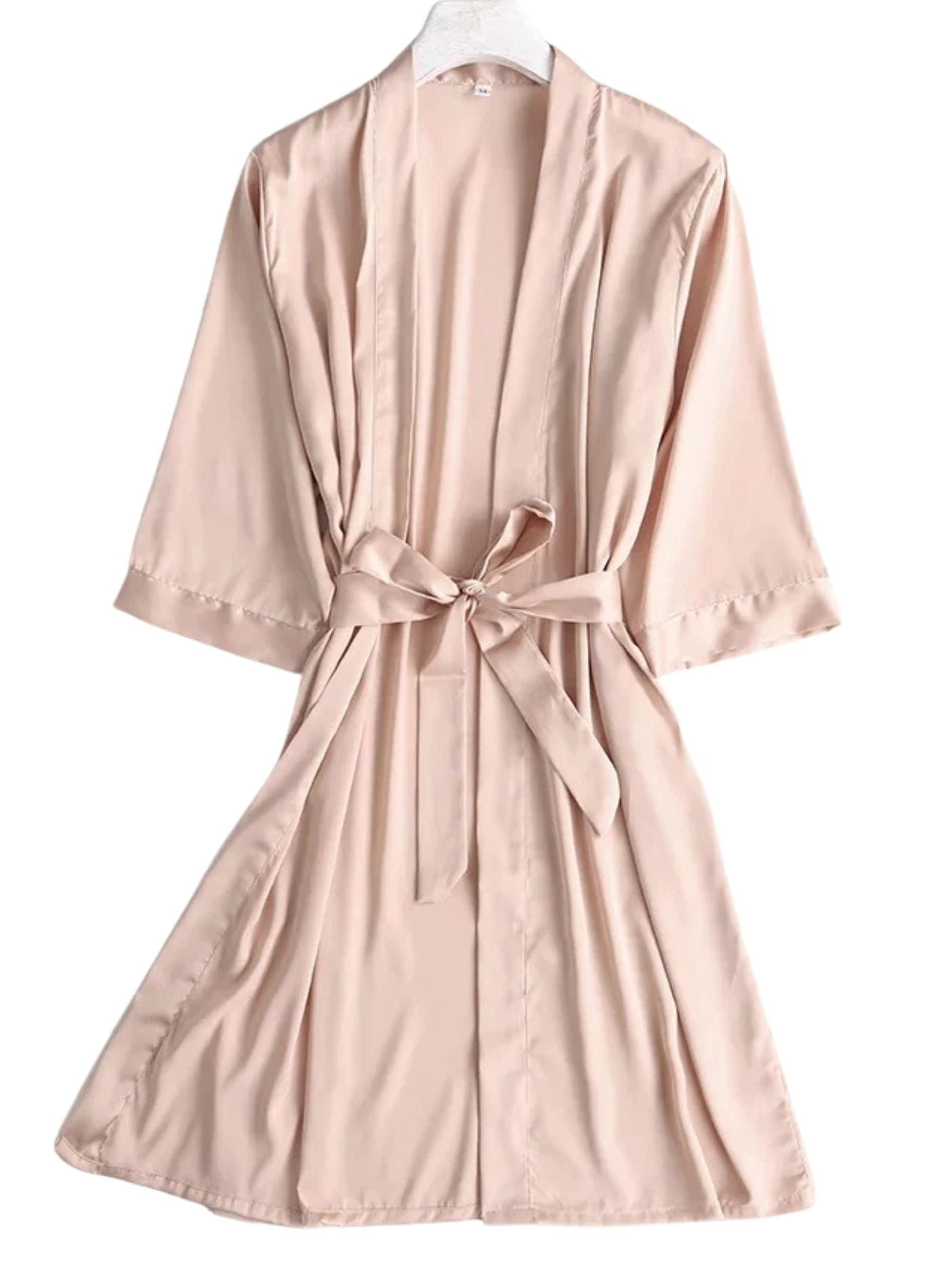 Peignoir Satin | Peignoir d'Or Champagne / M