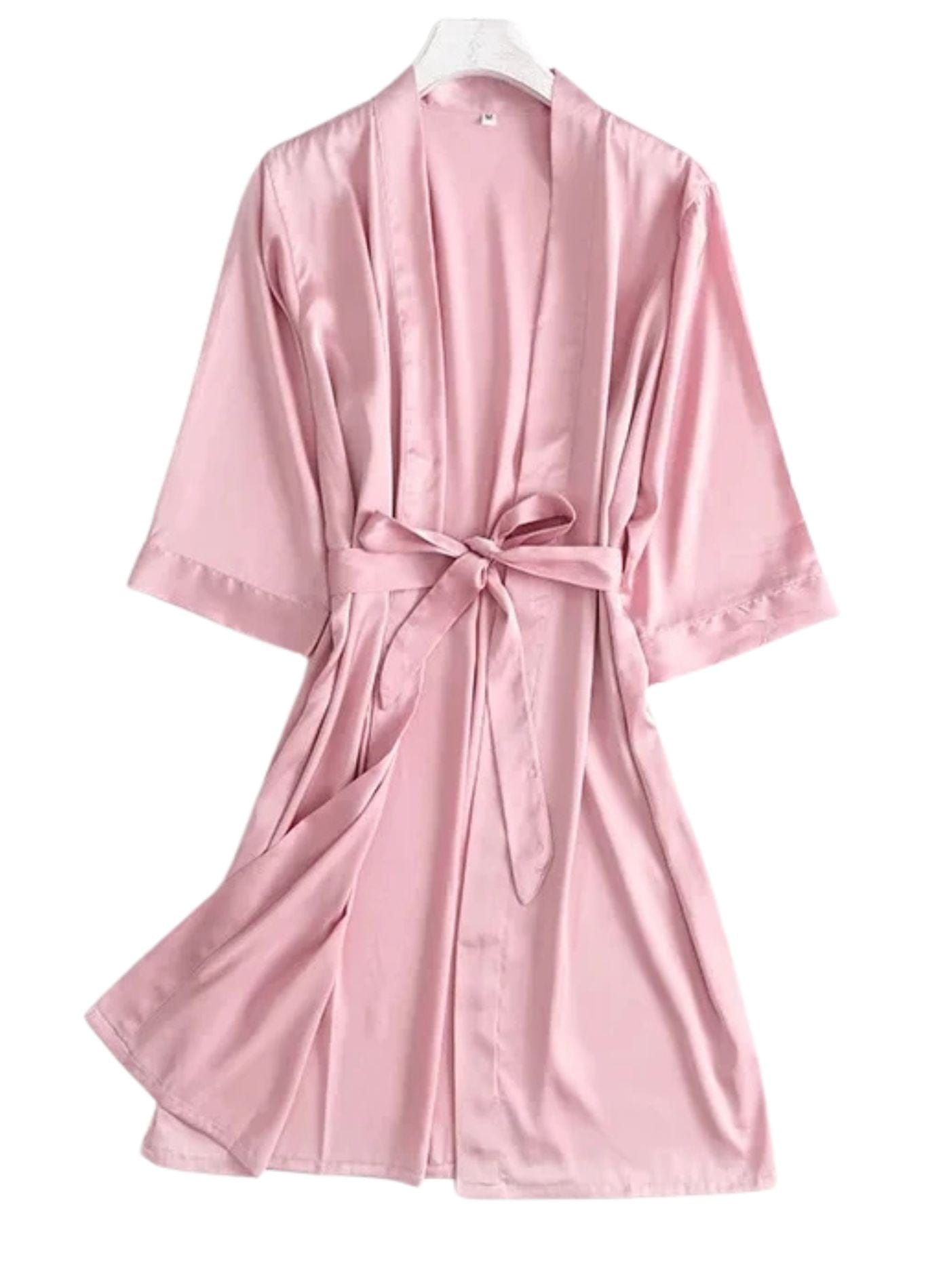 Peignoir Satin | Peignoir d'Or Rose / M