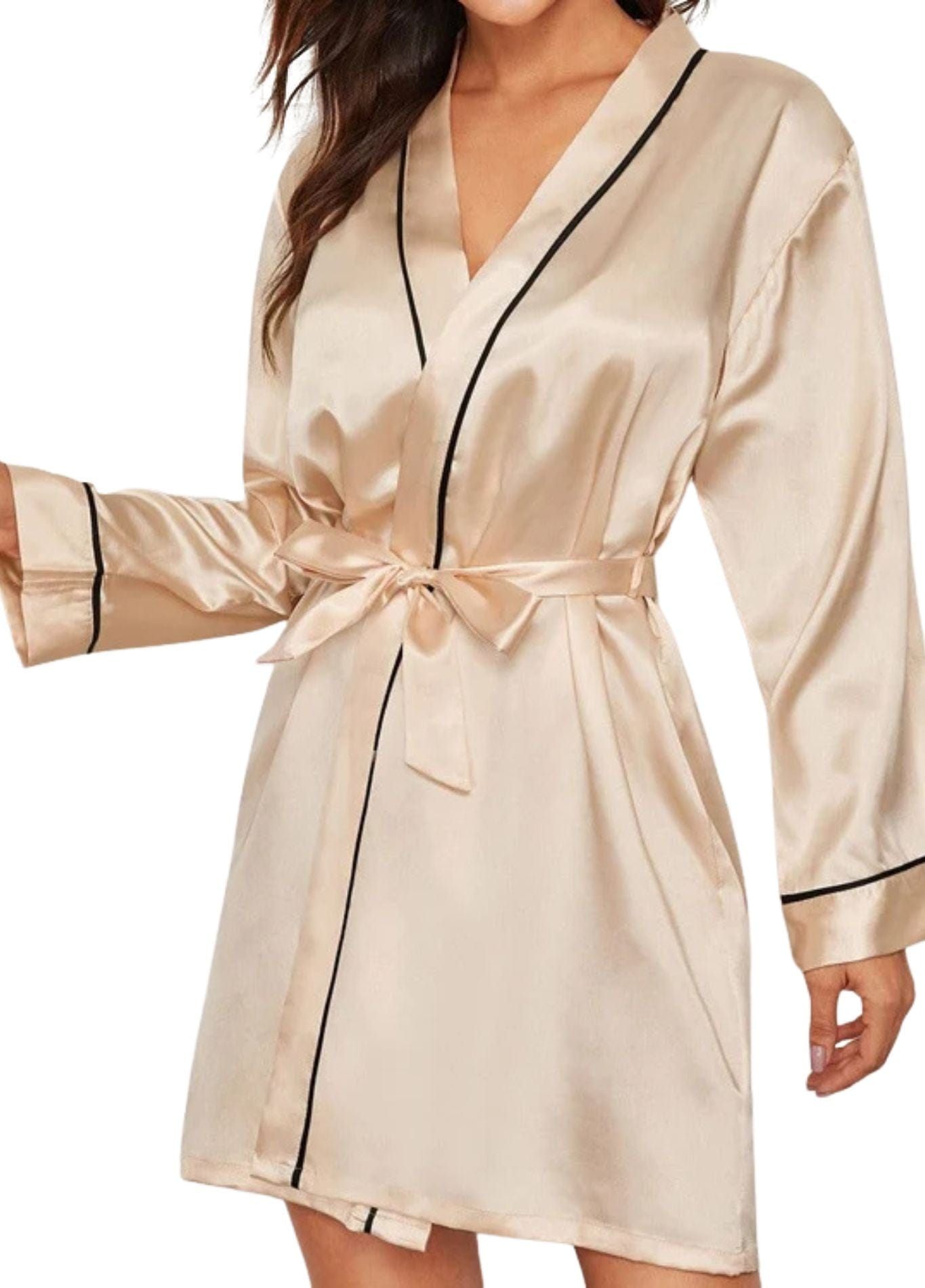 Peignoir Satiné | Peignoir d'Or