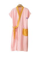 Robe de Chambre Kimono Coton Femme | Peignoir d'Or