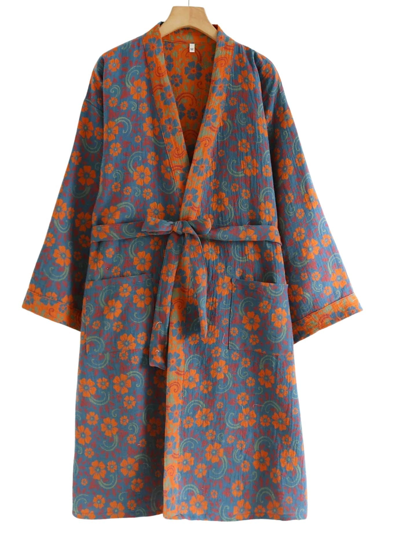 Veste Femme Kimono | Peignoir d'Or Argile d’Or / L